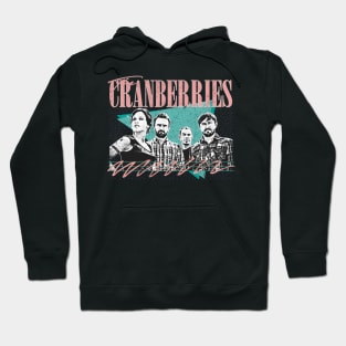 The Cranberries // Faded Vintage Look Original Design Hoodie